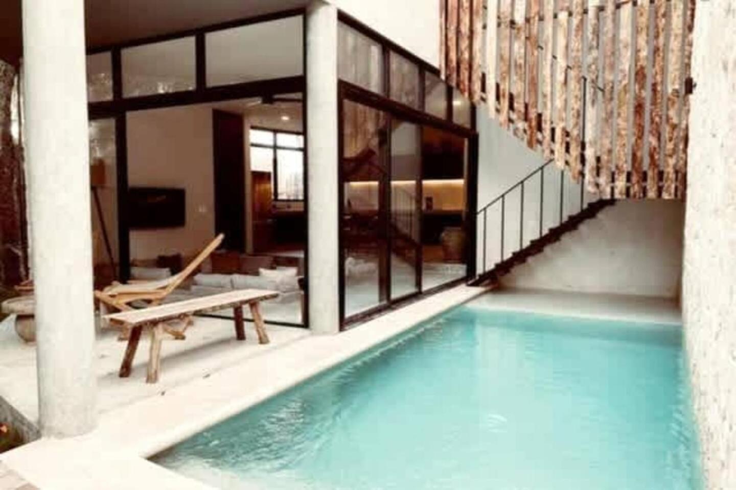 Boho Jungle Villa -Pvt Pool -Concierge-Hammock 7B Tulum Exterior foto